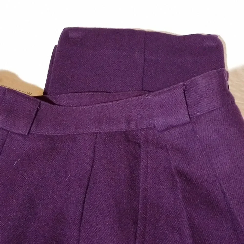 Savannah size six long women's dress pants 100% wool